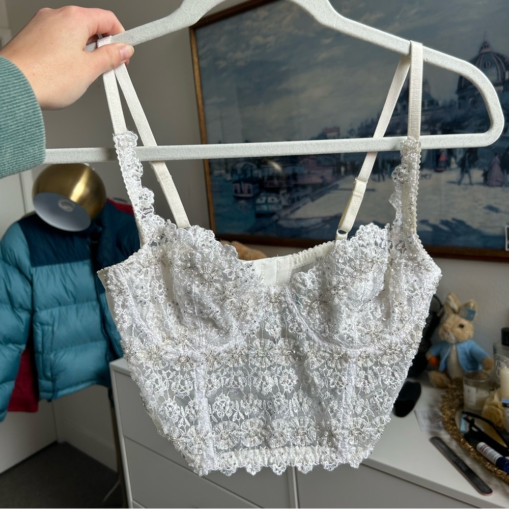 Vintage Marciano Beaded Corset